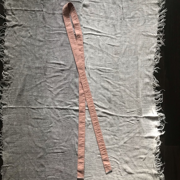 Dusty Rose Pink Trench Coat - Picture 5 of 5